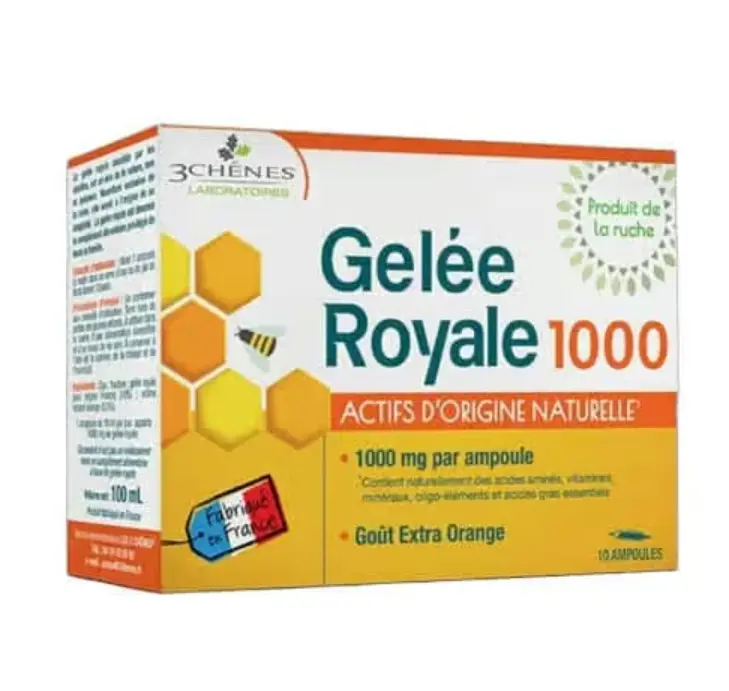 3 CHAINES GELEE RAYAL 1000 MG BT 10