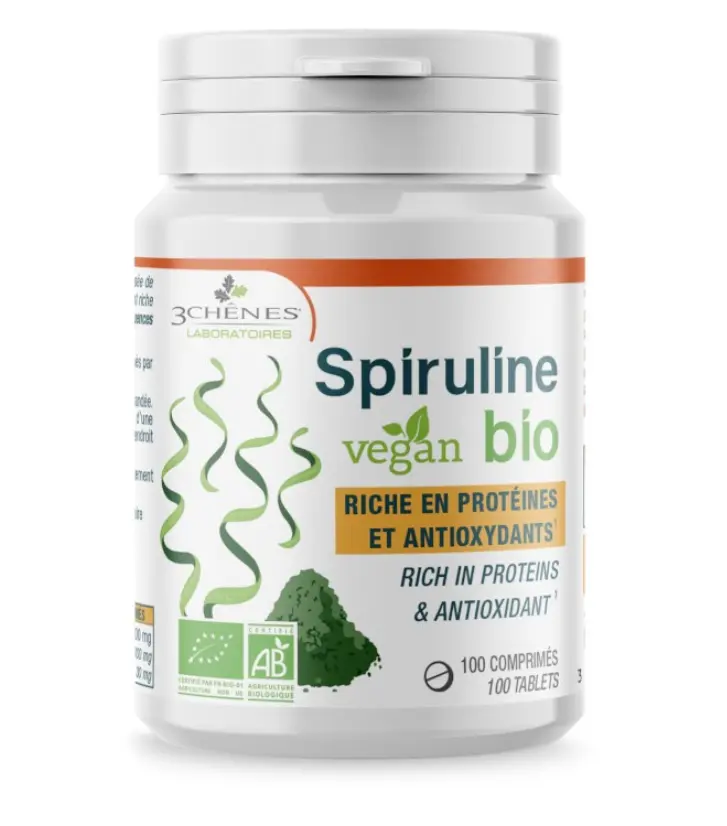 3 CHENES SPIRULINE VEGAN BT 30