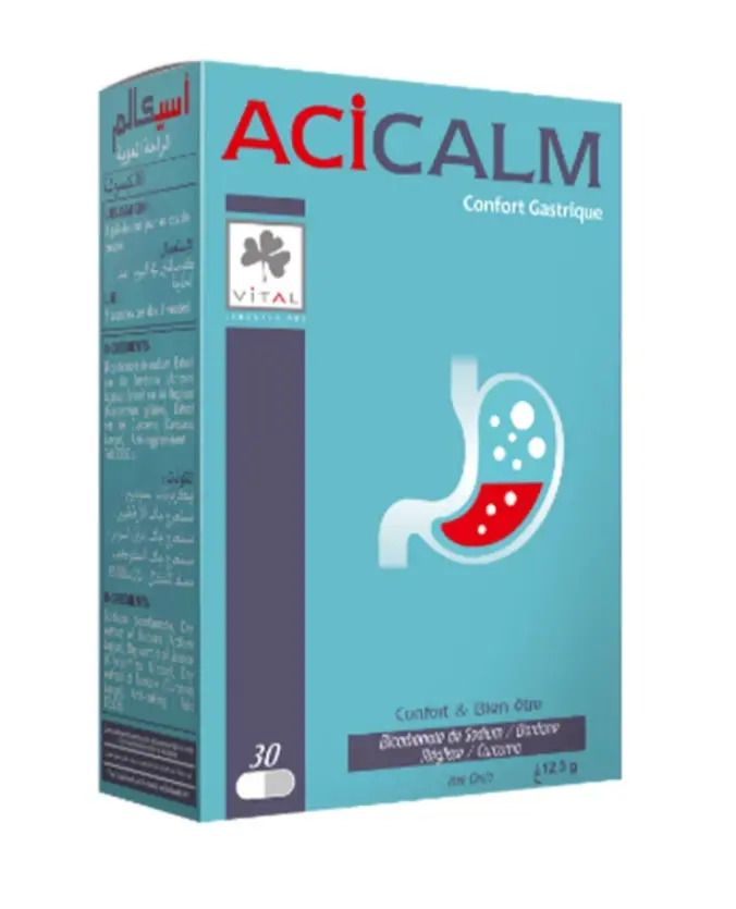 ACICALM COMPRIMES BT 30 GELULES