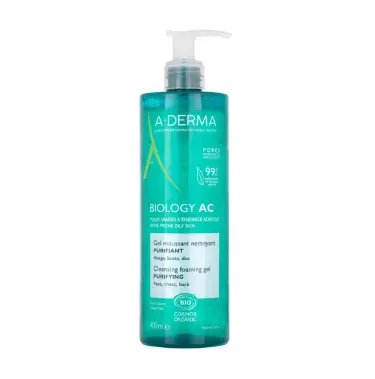 ADERMA BIOLOGY AC GEL MOUSSANT NETT 400ML