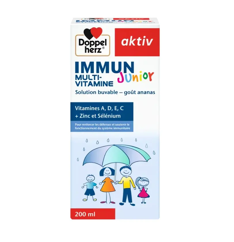 AKTIV IMMUN MULTI VITAMINE JUNIOR SIROP 200ML