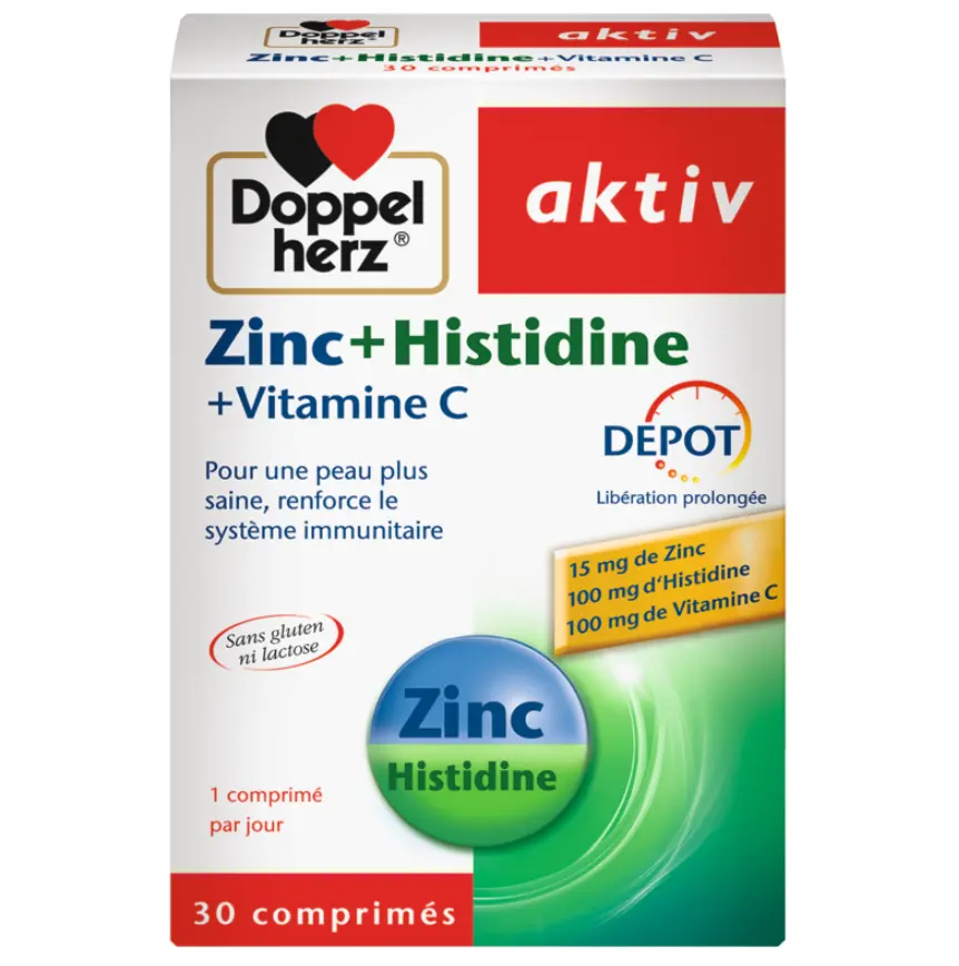 AKTIV ZINC+HISTIDINE+ VIT. C B 30