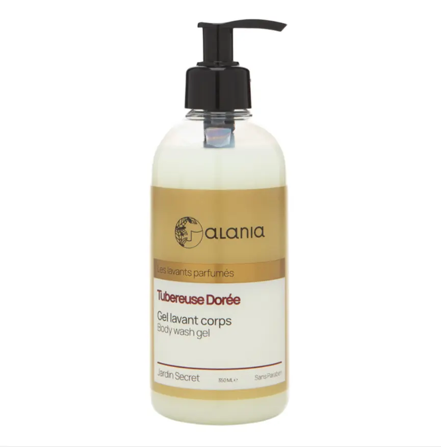 ALANIA GEL LAVANT CORPS TUBEREUSE DOREE 350ML